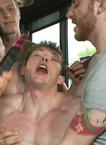 Nasty Straight Bartender Takedown by Bound in Public