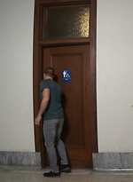Straight stud gets gang fucked in a crowded cruising bathroom  by Bound in Public With Jessie Colter,Connor Patricks