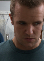 Straight stud gets gang fucked in a crowded cruising bathroom  by Bound in Public With Jessie Colter,Connor Patricks