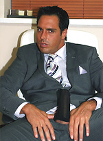 Feeling horny in his brand new fitted suit, Marcello tries out a fleshlight by With Marcello With Marcello