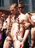 Cody Allen - Naked, Tied up, Zippered, Humiliated in Public by Bound in Public