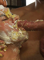 Restaurant patrons abuse a bad waiter and make him serve naked in public. by Bound in Public With Tyler Saint