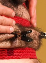 Hot Hairy Stud Josh Long Tied up and Edged by Men On Edge With Josh Long