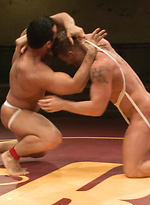 Marcus Titan Ruhl vs Jeremy Stonewall Stevens - Muscled Oil Match! by Naked Kombat With Jeremy Stevens