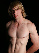 Blond jock Ridge naked by ChaosMen