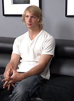 Blond jock Ridge naked by ChaosMen