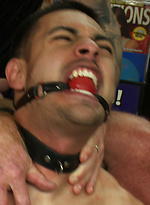 Latin gets double penetrated at Folsom Gulch porn store. by Bound in Public With Christian Wilde