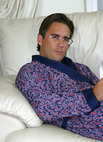 Sexy early morning masturbation with a gay stud wearing glasses by With Marcello