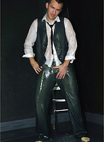 Gay hunk gets too horny and showers in his suit and socks, then pulls his hard cock by With Marcello