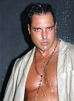 Marcello takes a shower clothed and shows off his gorgeous chest and cock by With Marcello With Marcello