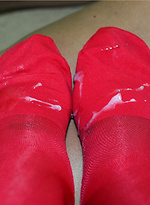 Marcello just loves the feel of a mans sheer socks on his wet tongue by With Marcello With Marcello
