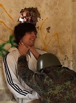 Boy gets punished by two soldiers by Gay WarGames