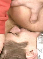Cute boy gets tied up and fucked by Gay WarGames
