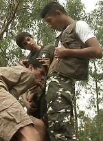 Twink gets tied up & forced to suck! by Gay WarGames