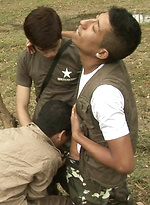 Twink gets tied up & forced to suck! by Gay WarGames