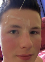 Lovely amateur twink gets fucked & facialed by Czech Hunter