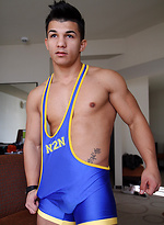 Big Muscles in Lycra - John Pavel by Bentley Race