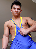 Big Muscles in Lycra - John Pavel by Bentley Race