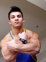 Big Muscles in Lycra - John Pavel by Bentley Race