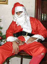 Santa Marcello performs a filthy christmas wank to have a real white christmas by With Marcello With Marcello