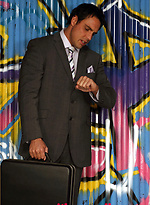 Marcello forced to strip and masturbate by street robber by With Marcello With Marcello