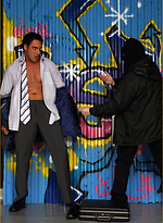 Marcello forced to strip and masturbate by street robber by With Marcello With Marcello