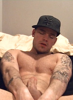 Stude wanking off his big dick by ChaosMen
