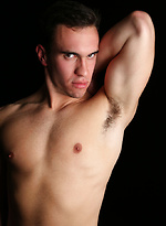 Hot stud Sawyer jacking off by ChaosMen