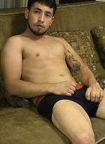 Hot stud Aron masturbates by ChaosMen