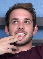 Dark haired boy Toby wanking off his dick by ChaosMen