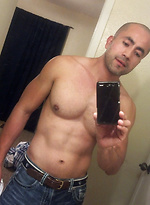 Bald man jacking off by ChaosMen