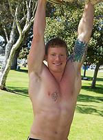 Stud David shows his hot body! by SeanCody