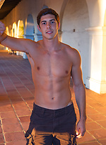 Hot jock Mickey plays with his cock by SeanCody