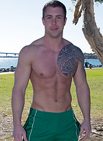 Handsome jock Bran posing by SeanCody