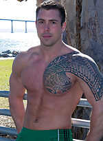 Handsome jock Bran posing by SeanCody