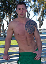 Handsome jock Bran posing by SeanCody