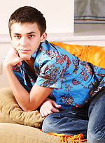 Horny twink posing by Enigmatic Boys