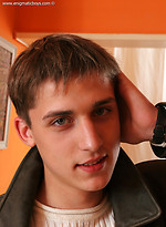 Cute twink Valentin shows his big cock by Enigmatic Boys