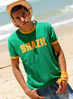 Lovely brazilian twink shows his sexy body by Enigmatic Boys