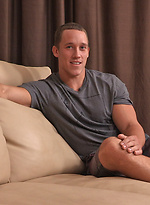 Muscular guy plays with his cock by SeanCody
