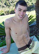 Cute boy Charley shows his ass & cock by SeanCody