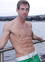 Muscular boy Willis plays with his cock by SeanCody