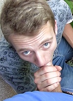 Cute, funny boy gets fucked by Czech Hunter