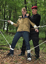 Nightwatch Hector punishes thief by Gay WarGames