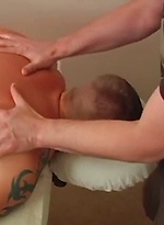 Massaging hot stud Jay McQuay by On The Hunt