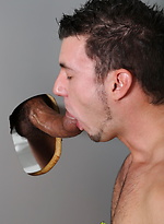 Sucking a black one by ChaosMen