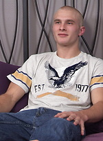 Hot blond wanking off his dick by ChaosMen