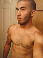 Latino stud Diego wanking off his dick by ChaosMen