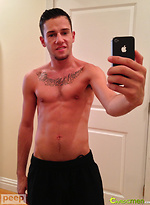 Guy with iphone masturbates by ChaosMen