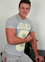 Big Stud Drew Daniels gets Massaged by English Lads